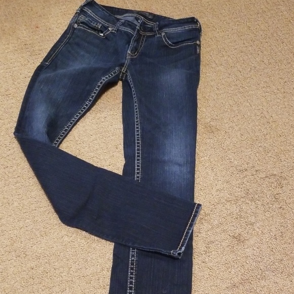 REAL silver Jean's - Picture 2 of 2